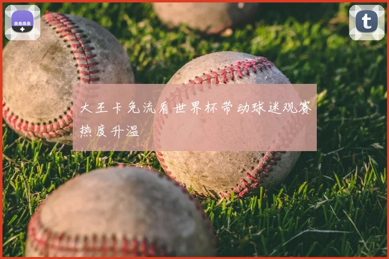 大王卡免流看世界杯带动球迷观赛热度升温